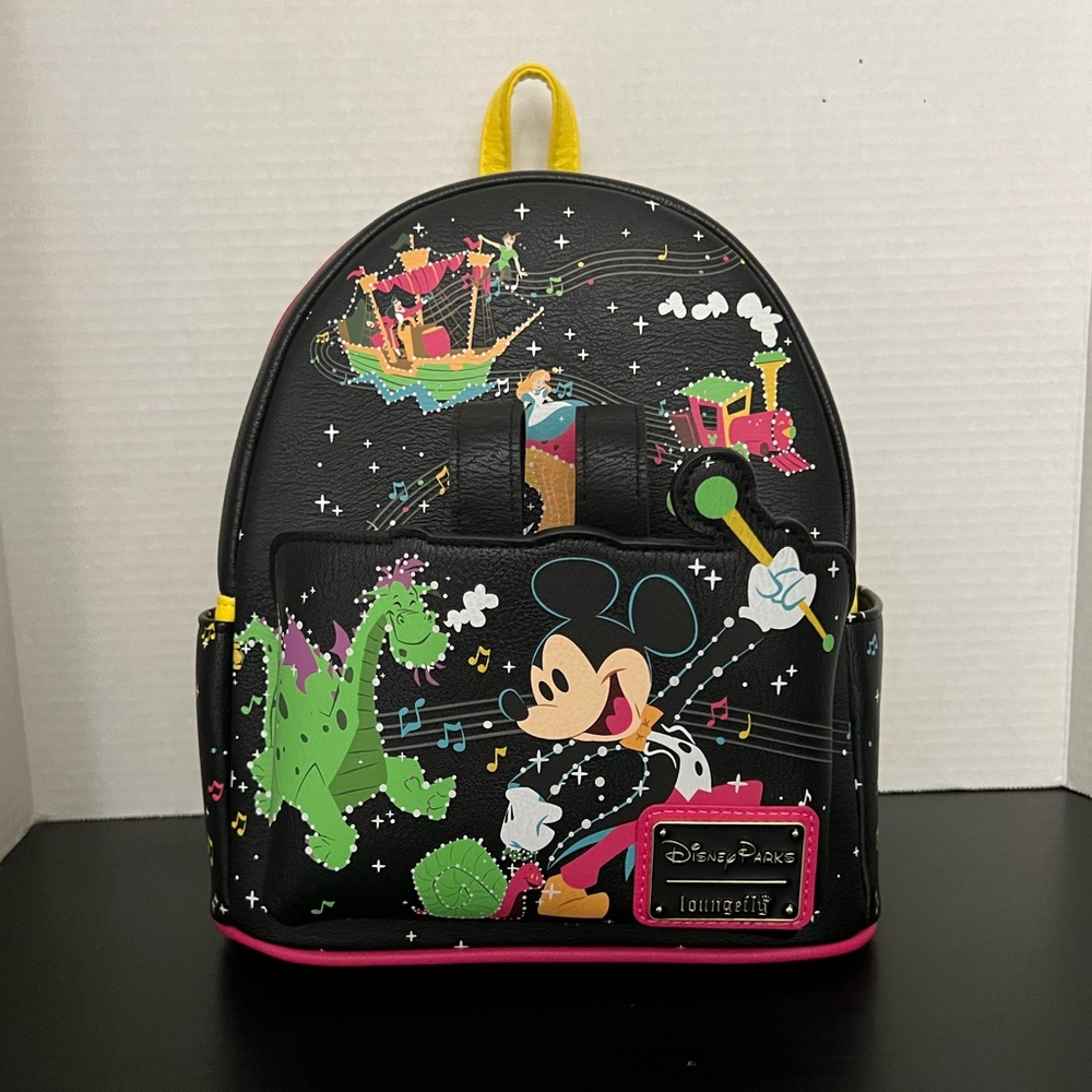 Loungefly Disney Parks Main Street Electrical Parade 50th Backpack and Ears - Picture 2 of 12